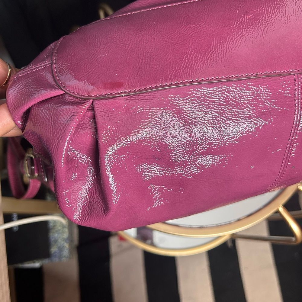 Coach Patent Leather Shoulder Bag - Picture 9 of 9